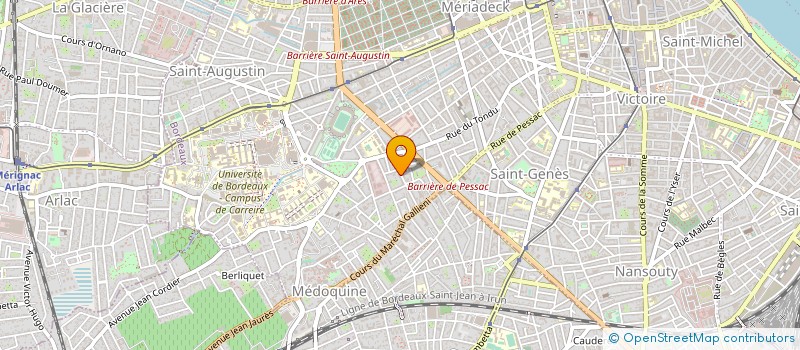 localisation de l'entreprise DAISY à BORDEAUX