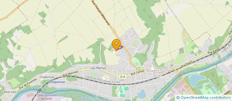 localisation de l'entreprise DAISY  AUVERS-SUR-OISE