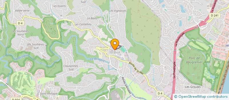 localisation de l'entreprise DAISY  BIOT