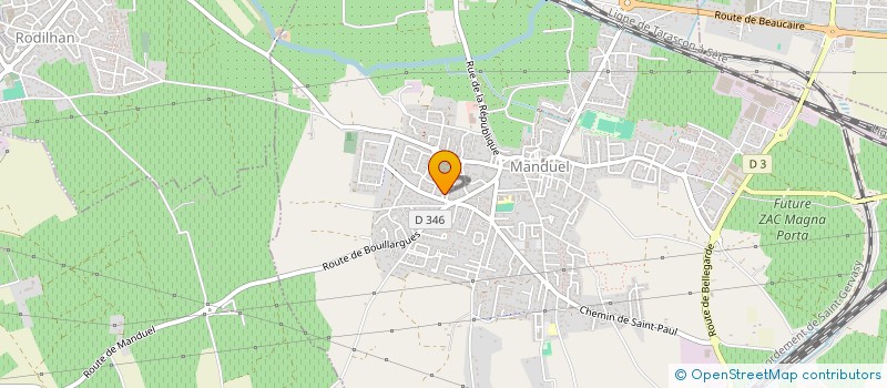 localisation de l'entreprise DAISY  BOUILLARGUES