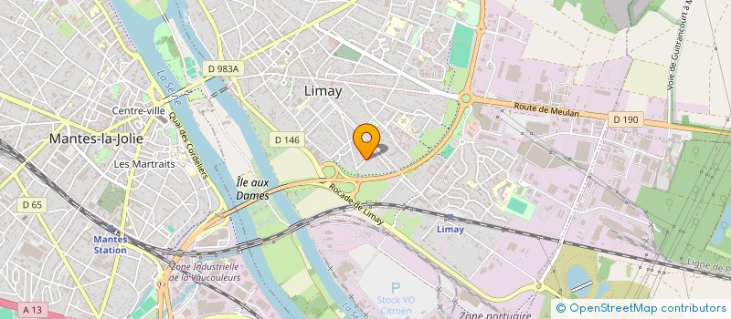 localisation de l'entreprise DAISY CORPORATE  LIMAY