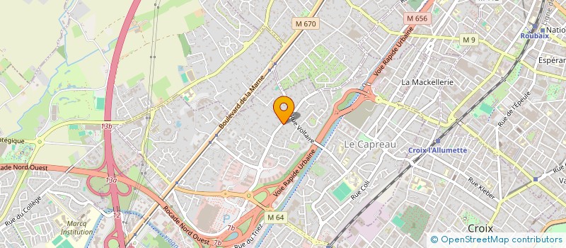 localisation de l'entreprise DAISY DORLENCOURT CASTING  WASQUEHAL