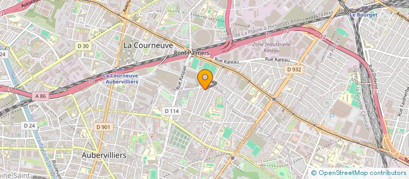 localisation de l'entreprise DAISY TAILORING à AUBERVILLIERS