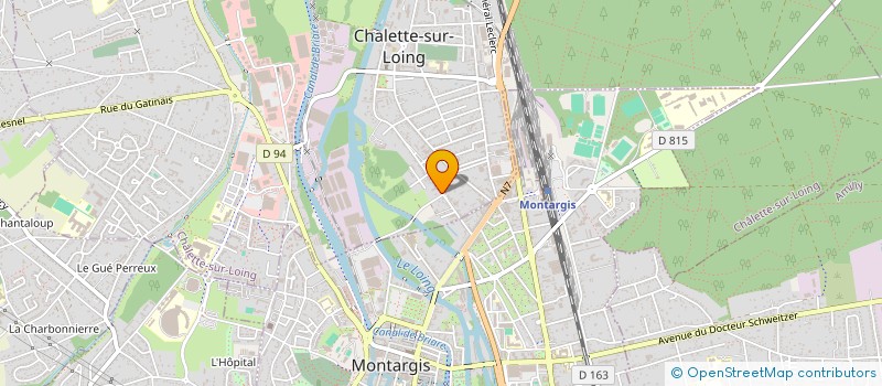 localisation de l'entreprise DAIVE.CA à CHALETTE-SUR-LOING