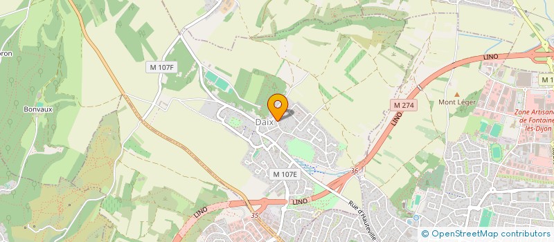 localisation de l'entreprise DAIX3  DAIX