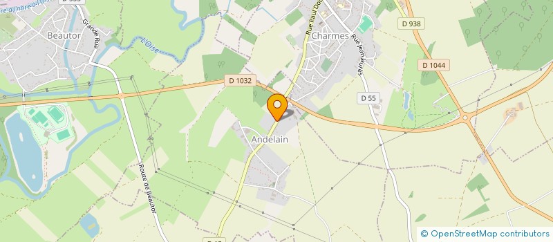 localisation de l'entreprise DAJ ENERGIE  ANDELAIN