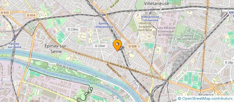 localisation de l'entreprise DAJ SERVICES à EPINAY-SUR-SEINE