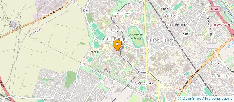 localisation de l'entreprise DAJAN & REJAN  REIMS