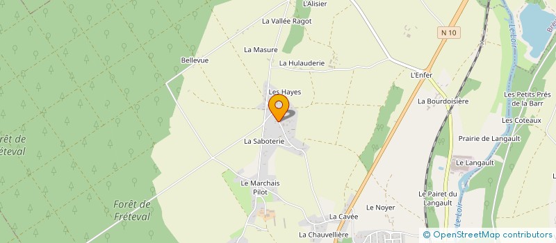 localisation de l'entreprise DAJANASE  SAINT-HILAIRE-LA-GRAVELLE