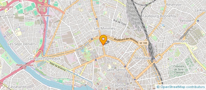localisation de l'entreprise DAJE PIZZA à TOULOUSE