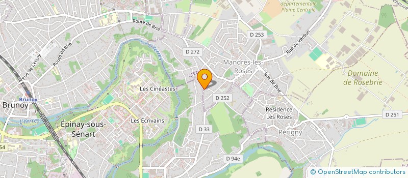 localisation de l'entreprise DAJEC  MANDRES-LES-ROSES