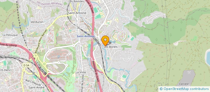 localisation de l'entreprise DAJERO à MARSEILLE 15EME