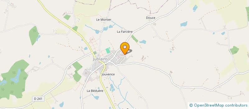 localisation de l'entreprise DAJOD  JUBLAINS