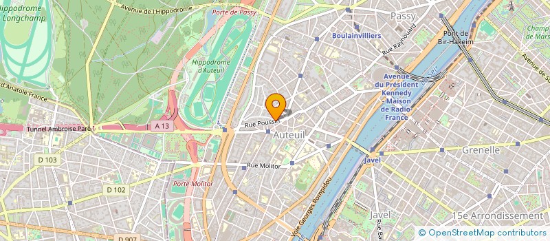 localisation de l'entreprise DAJOUX & COMPAGNIE  PARIS