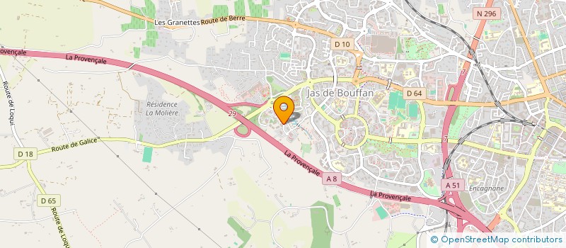 localisation de l'entreprise DAJUFRER à AIX-EN-PROVENCE