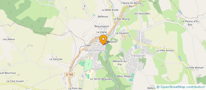 localisation de l'entreprise DAJUMAPAPLUS  MONCONTOUR