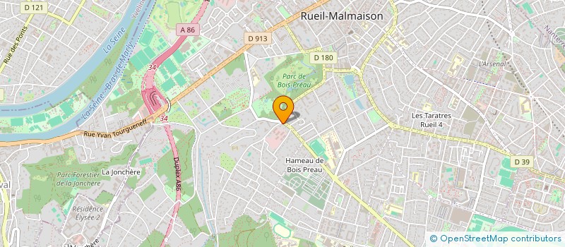 localisation de l'entreprise DAJUPI à RUEIL-MALMAISON