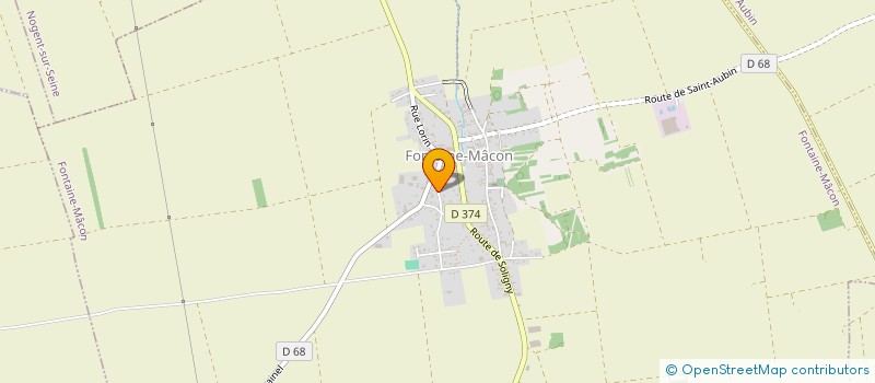 localisation de l'entreprise DAK' CONSEILS & FORMATIONS  NOGENT-SUR-SEINE