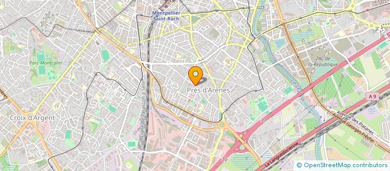 localisation de l'entreprise DAK IMMOBILIER à MONTPELLIER