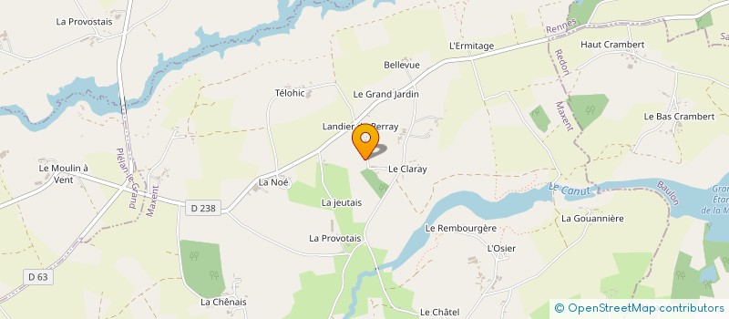 localisation de l'entreprise DAKA HOME  MAXENT