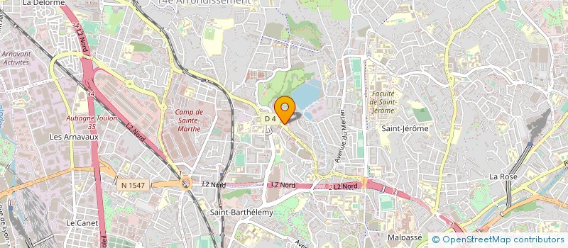 localisation de l'entreprise DAKAKINE CENTER à MARSEILLE