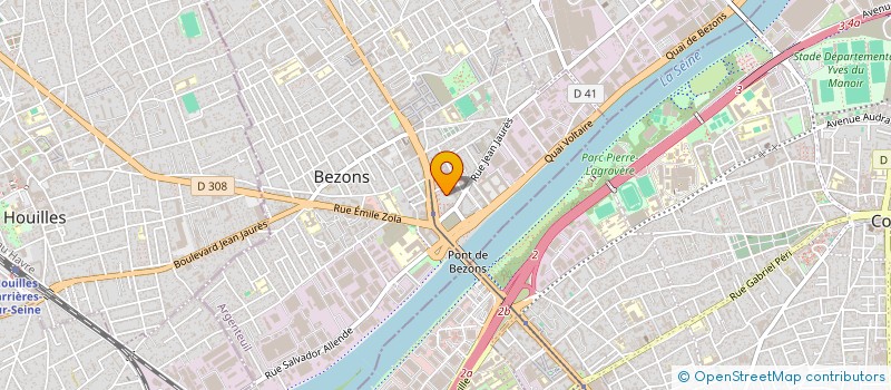 localisation de l'entreprise DAKAN SERVICES PROPRETE à BEZONS