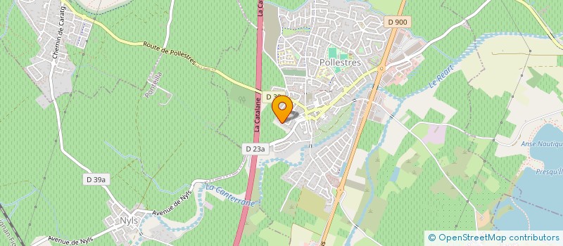 localisation de l'entreprise DAKAOLMA DU SUD  POLLESTRES