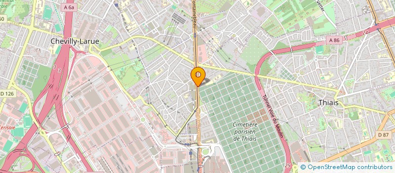 localisation de l'entreprise DAKIKA  THIAIS