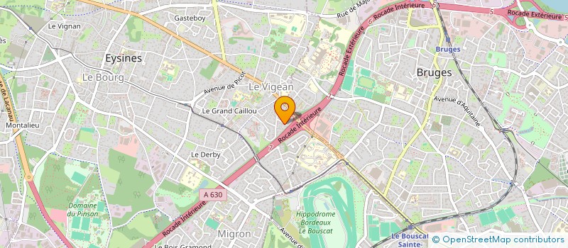 localisation de l'entreprise DAKIMMO  EYSINES