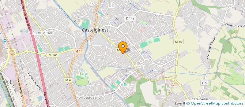 localisation de l'entreprise DAKKOTE PEROTE  CASTELGINEST