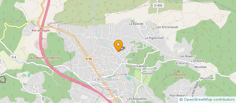 localisation de l'entreprise DAKOTA  LA BOUILLADISSE