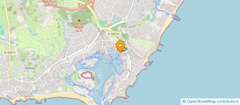 localisation de l'entreprise DAKOTA CONSEILS  AGDE