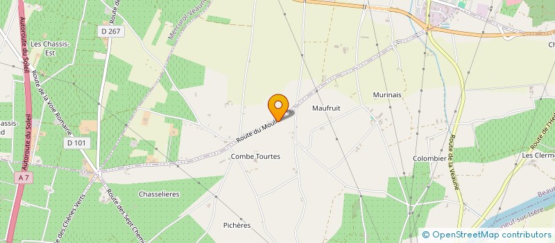 localisation de l'entreprise DAKOTA EXPRESS à BEAUMONT-MONTEUX