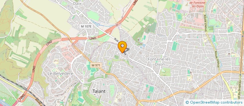 localisation de l'entreprise DAKOTA JAZZ QUINTET  TALANT