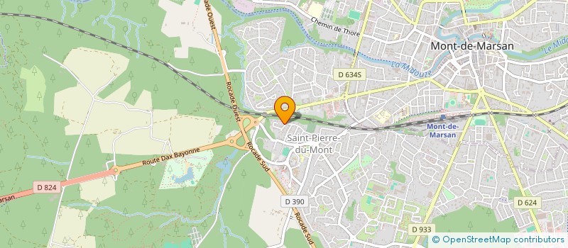 localisation de l'entreprise DAKOTE  SAINT-PIERRE-DU-MONT