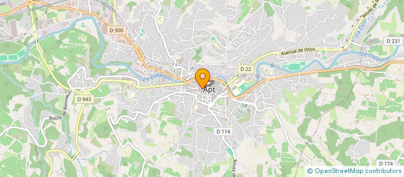 localisation de l'entreprise DAKOTE  APT