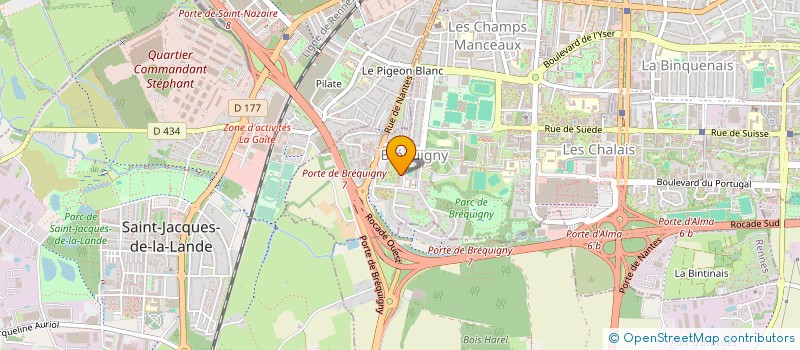 localisation de l'entreprise DAKOYO à RENNES