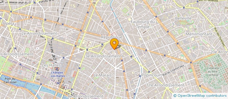 localisation de l'entreprise DAKTARI PRODUCTIONS  PARIS