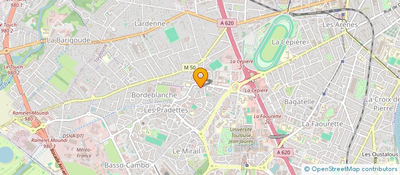 localisation de l'entreprise DAKWA-HOARAU à TOULOUSE