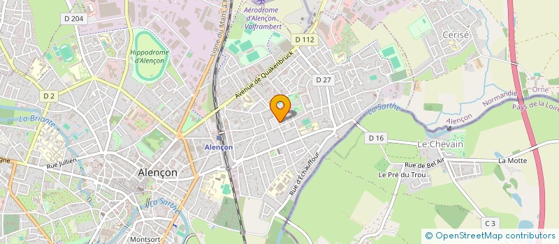 localisation de l'entreprise DAL à ALENCON