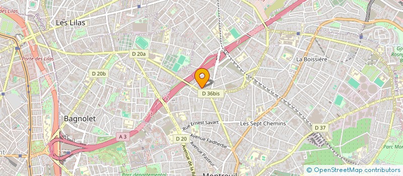 localisation de l'entreprise DAL à ROMAINVILLE