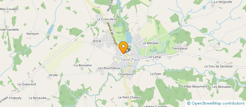 localisation de l'entreprise DAL  SAINT-PAUL