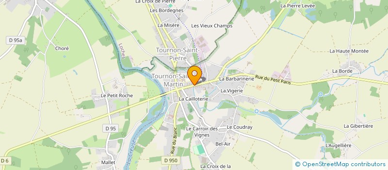 localisation de l'entreprise DAL à TOURNON-SAINT-MARTIN