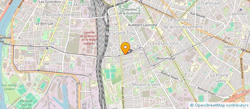 localisation de l'entreprise DAL AS  VENISSIEUX