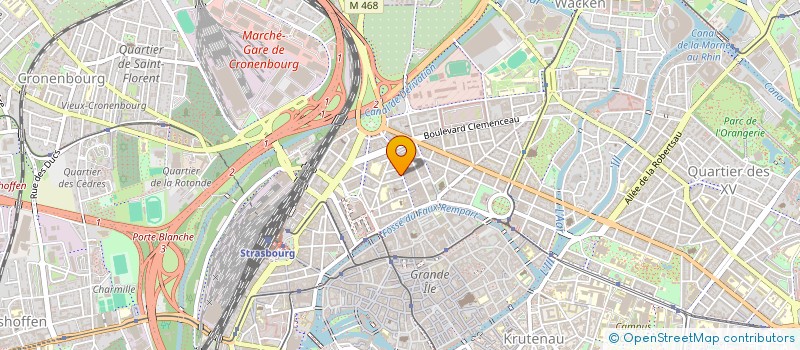 localisation de l'entreprise DAL CAPITAL  STRASBOURG
