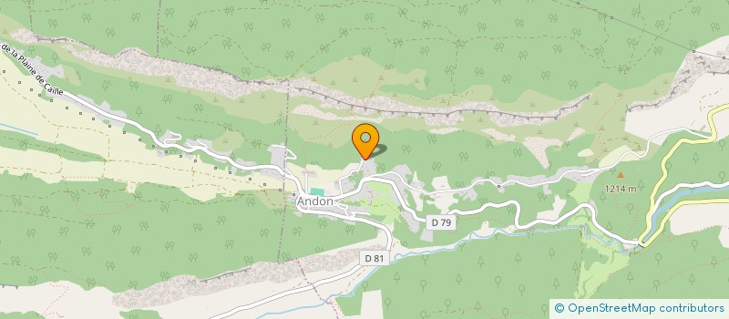 localisation de l'entreprise DAL DEGAN INVEST  ANDON