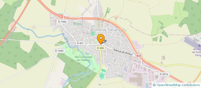 localisation de l'entreprise DAL. J. à FONTENAY-TRESIGNY