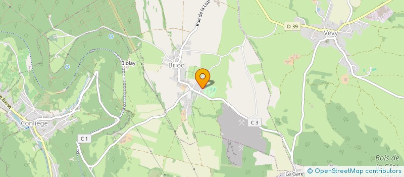 localisation de l'entreprise DAL RATTE  BRIOD