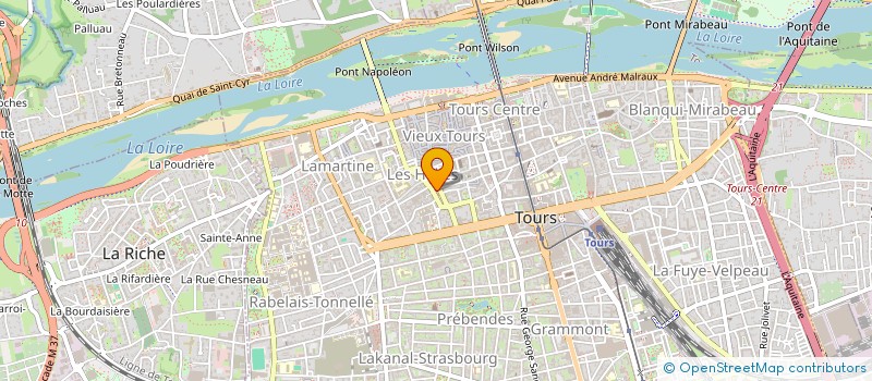 localisation de l'entreprise DAL-TOURS (DROIT AU LOGEMENT) à TOURS
