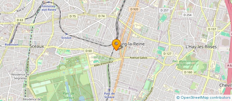localisation de l'entreprise DAL ZILIO F ET DAL ZILIO N à BOURG-LA-REINE